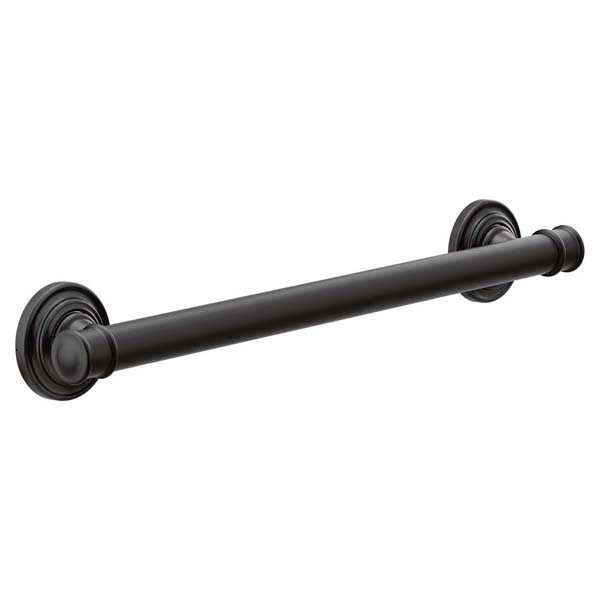 Belfield 18-inch grab bar in matte black