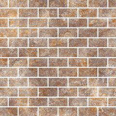 Canyon Rock acrylic wall in the subway-tile texture