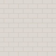 Gray acrylic wall in the subway-tile texture