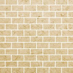 Sierra Sand acrylic wall in the subway-tile texture