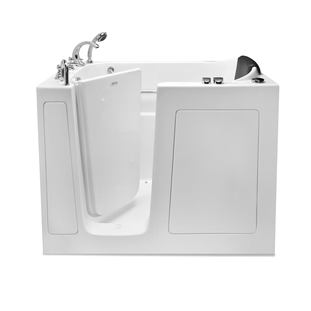 Bath Concepts Geneva walk-in tub in White with an inward-swing door